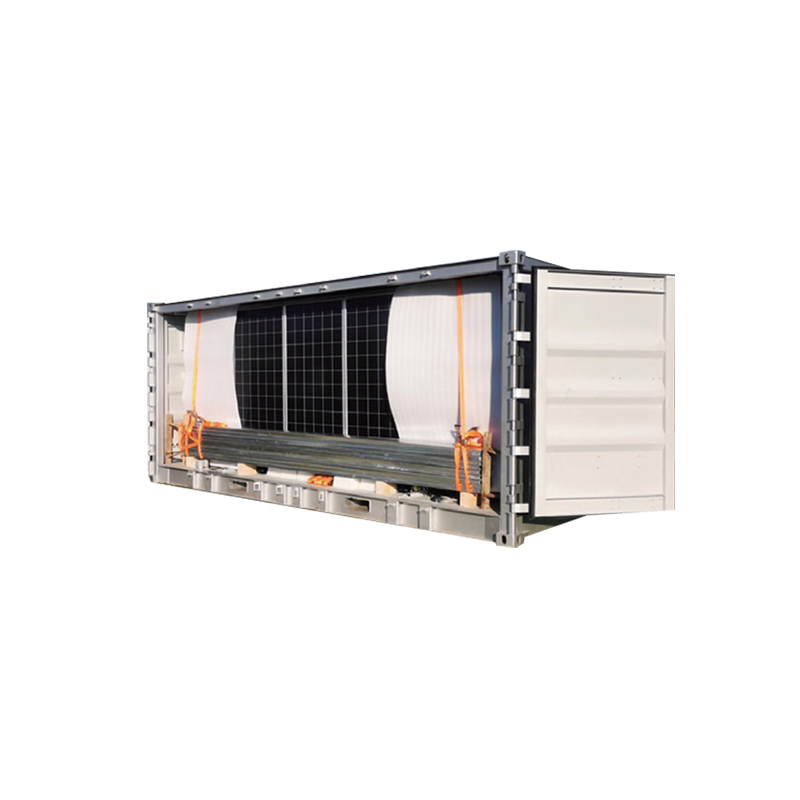 Foldable Solar Power Container