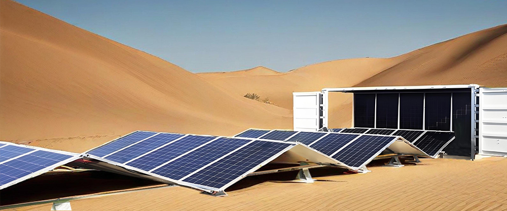 Solar Power Container