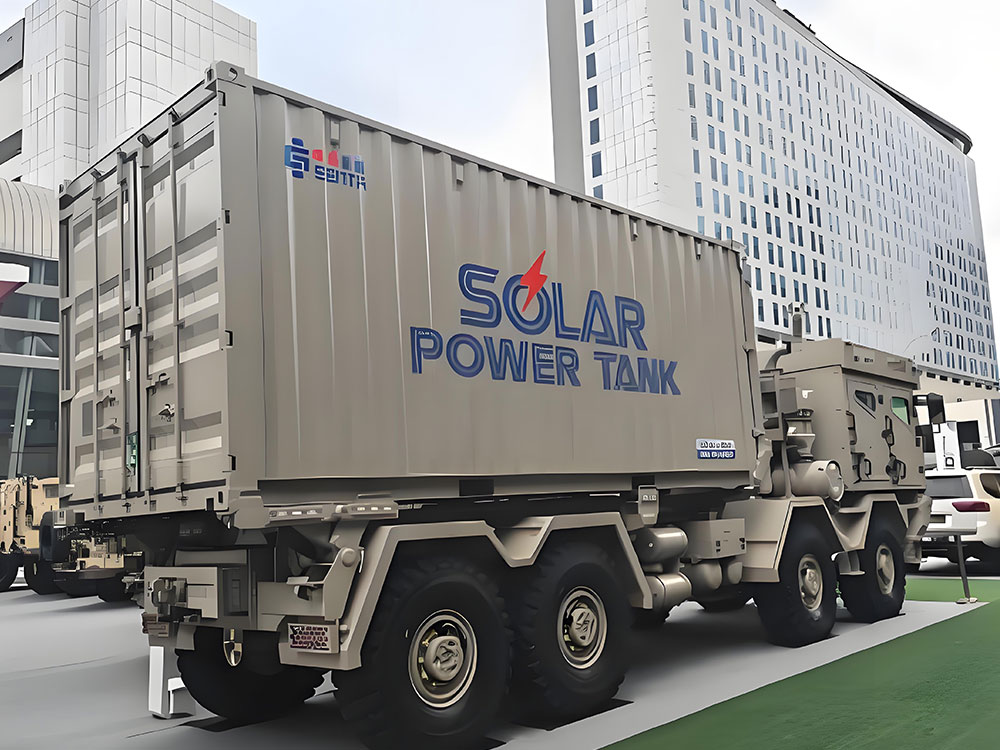 Solar Power Containers for Military Affairs