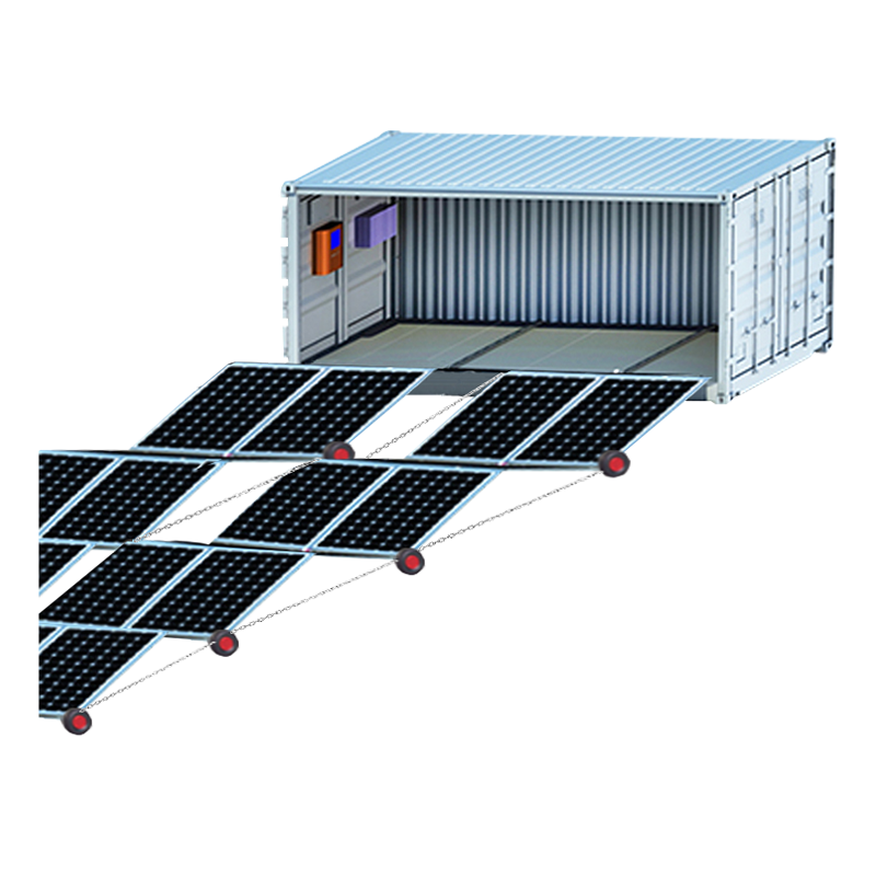 Solar PV Container (Wheel Type)